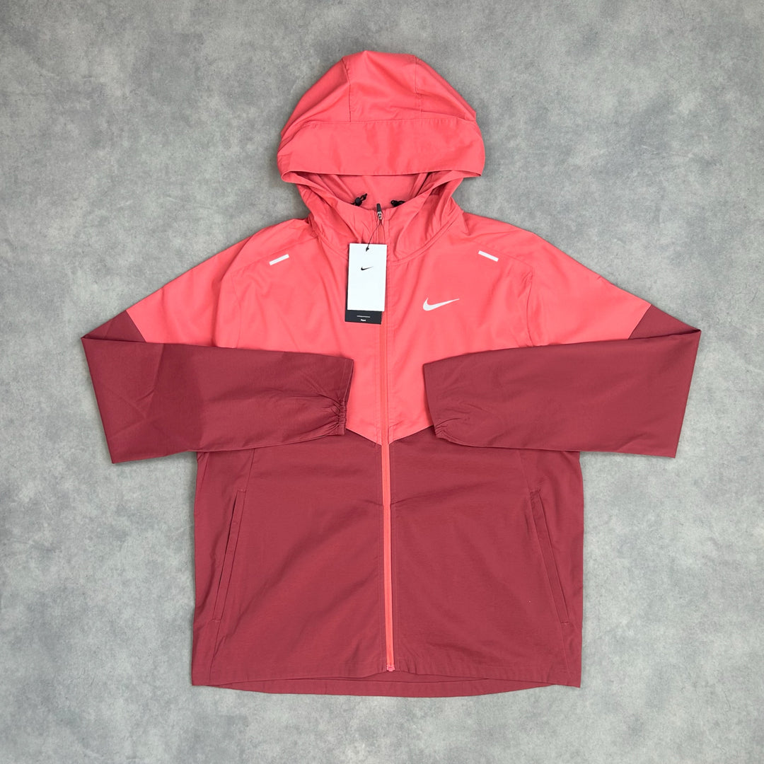 Nike Windrunner Repel Running Jacket Adobe Red