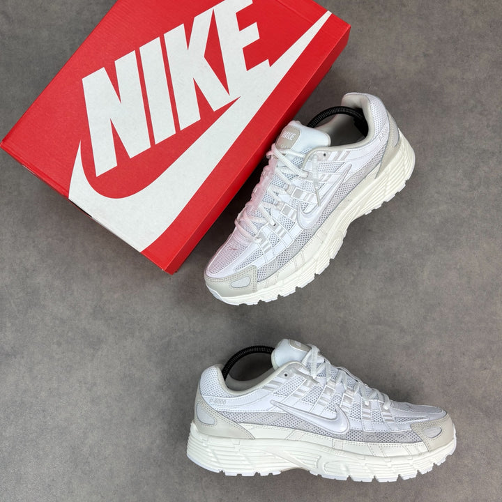 Nike P-6000 White Sail Vast Grey