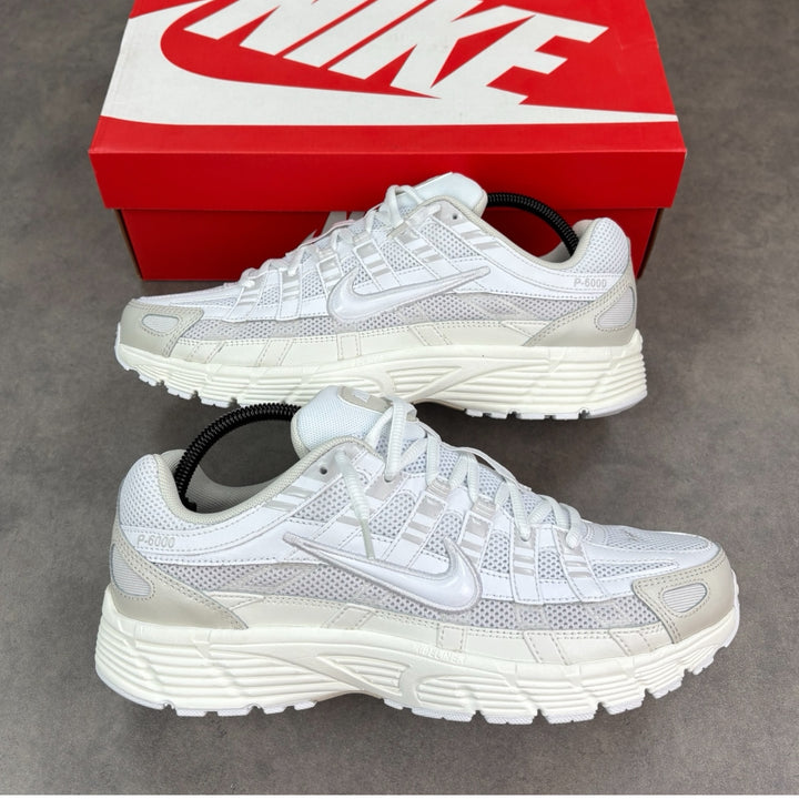 Nike P-6000 White Sail Vast Grey