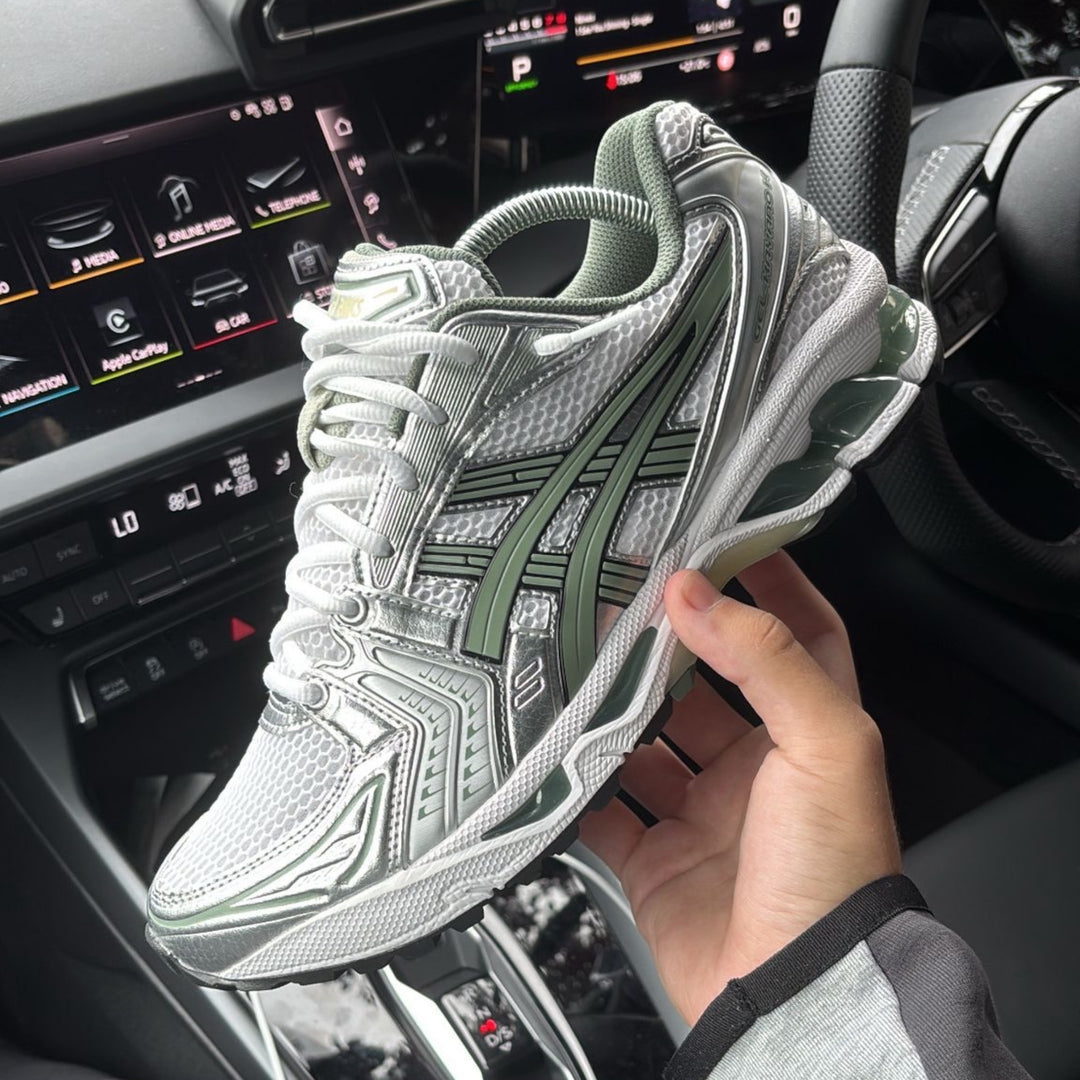 Asics Gel Kayano 14 White Slate Grey