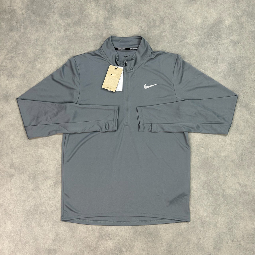 Nike Pacer Half Zip Jacket Smoke Grey