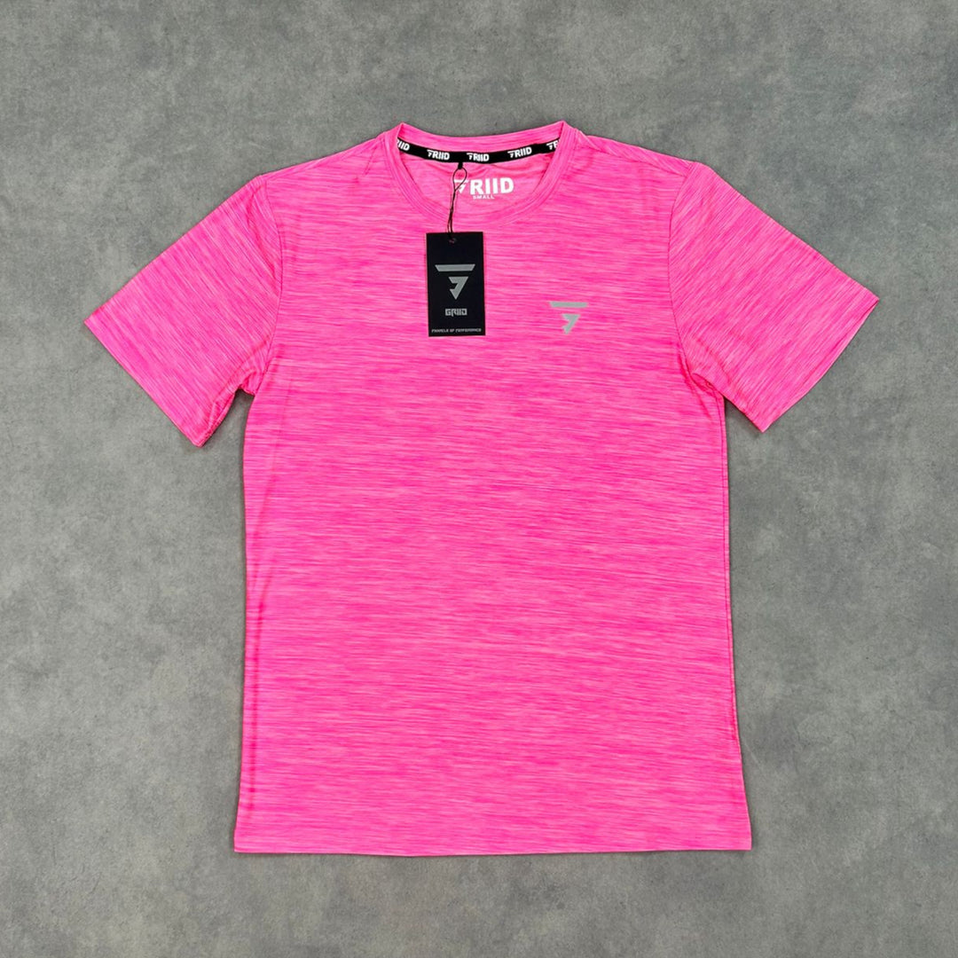 Griid Static T-Shirt Pink