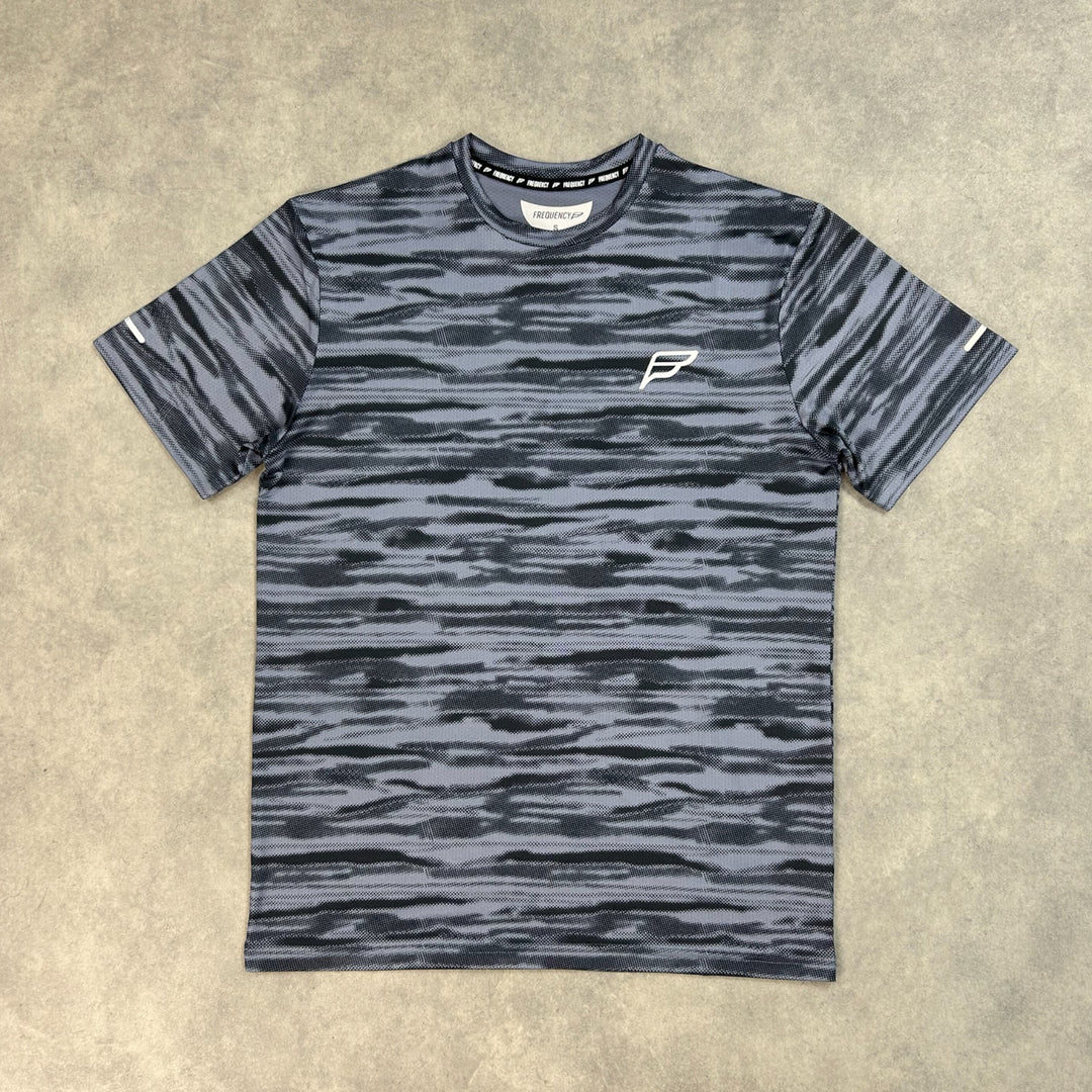 Frequency Platinum T Shirt Black