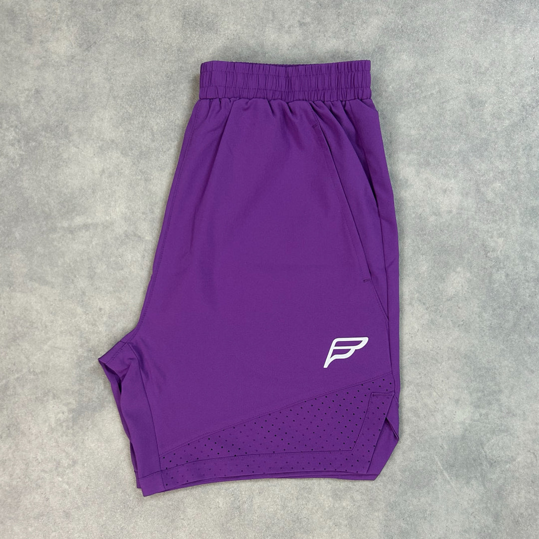 Frequency Flow 2.0 Shorts Purple