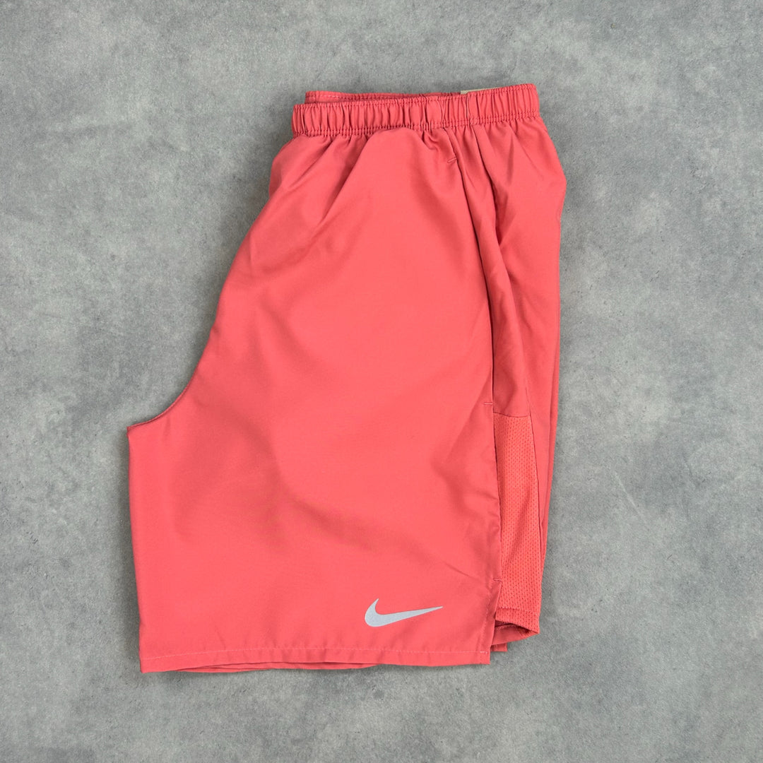 Nike Challenger 5" Shorts Adobe Red
