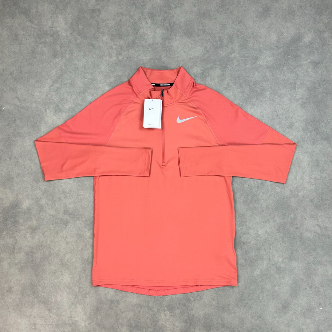 Nike Element 2.0 Half Zip Adobe Red