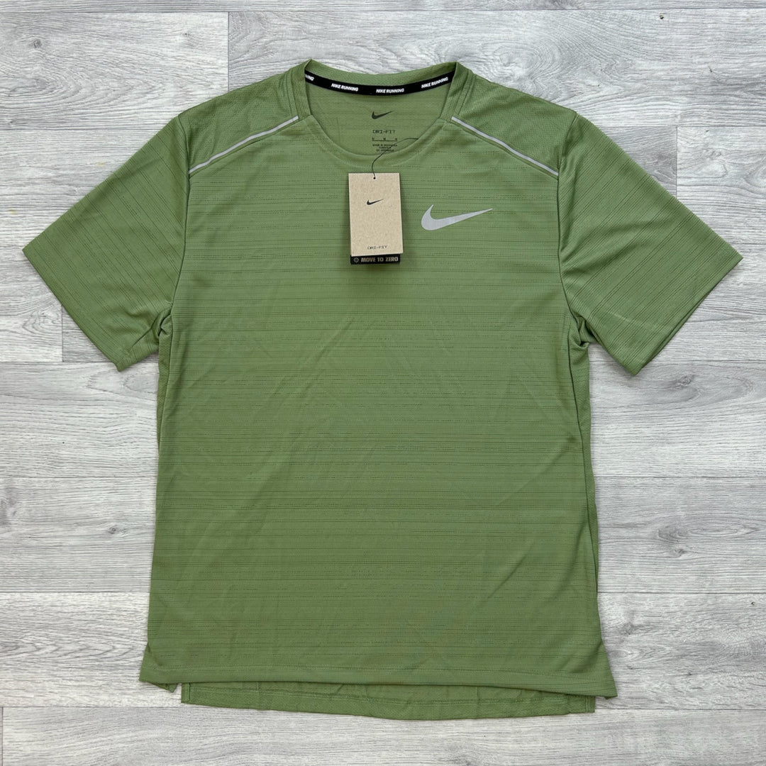 Nike Miler 1.0 T-Shirt Khaki