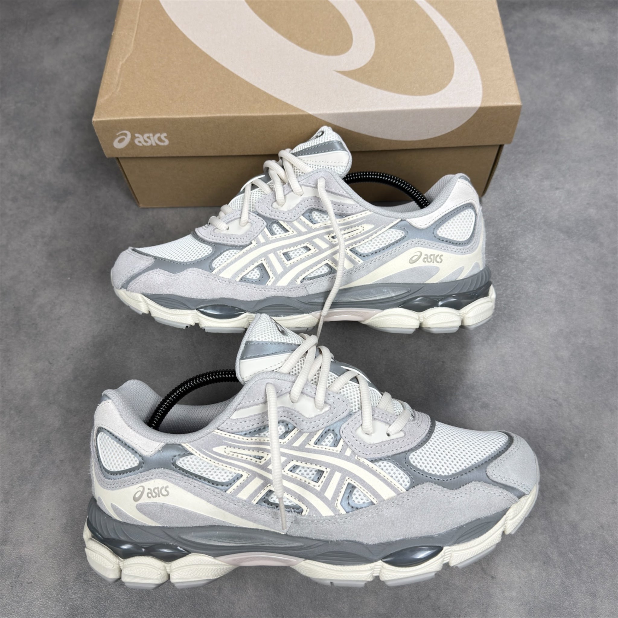 Asics Gel NYC Oyster Grey – Pristine Fits