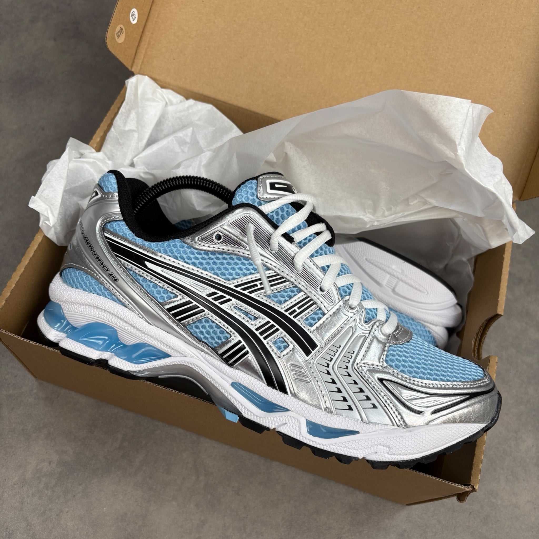 Asics Gel Kayano 14 Arctic Sky Pure Silver – Pristine Fits