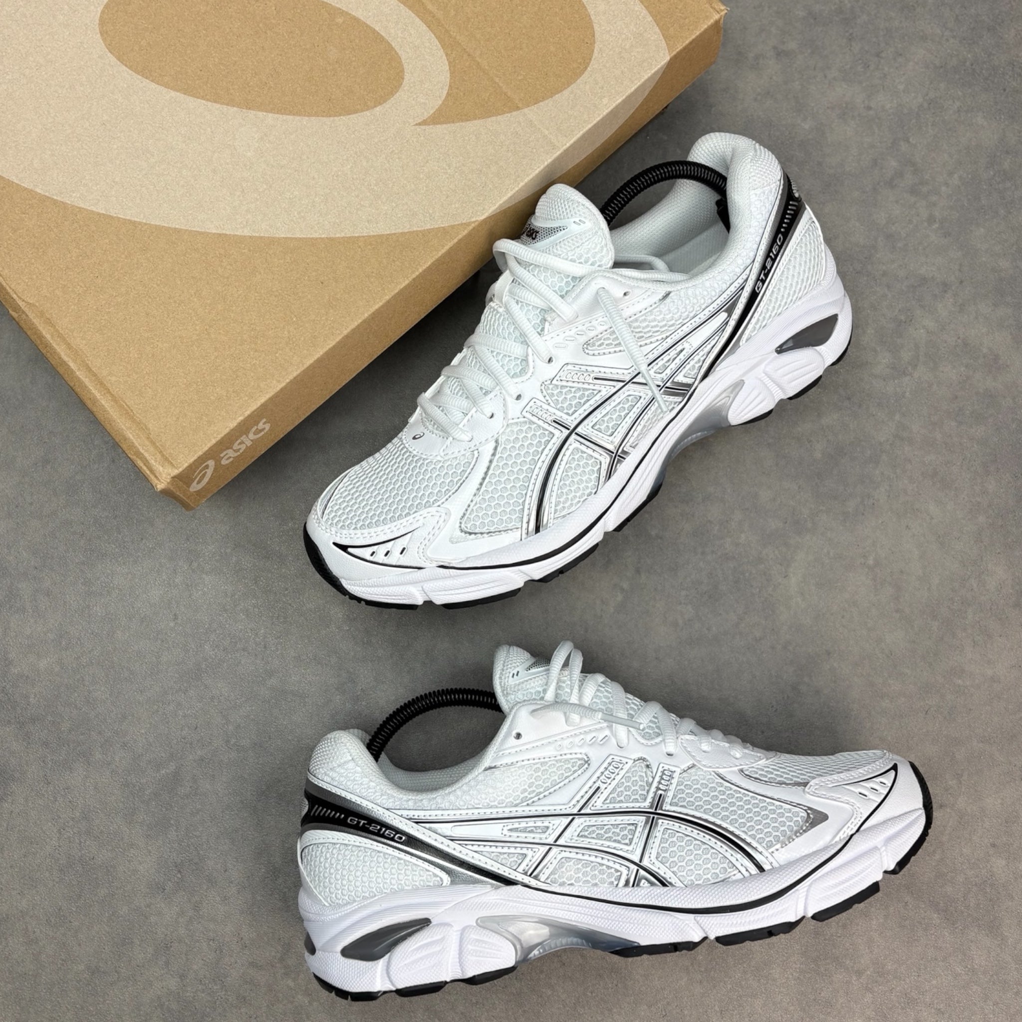 人気☆ASICS☆ GT-2160 WHITE PURE SILVER Asics GT 2160 Pure Silver White – Pristine Fits