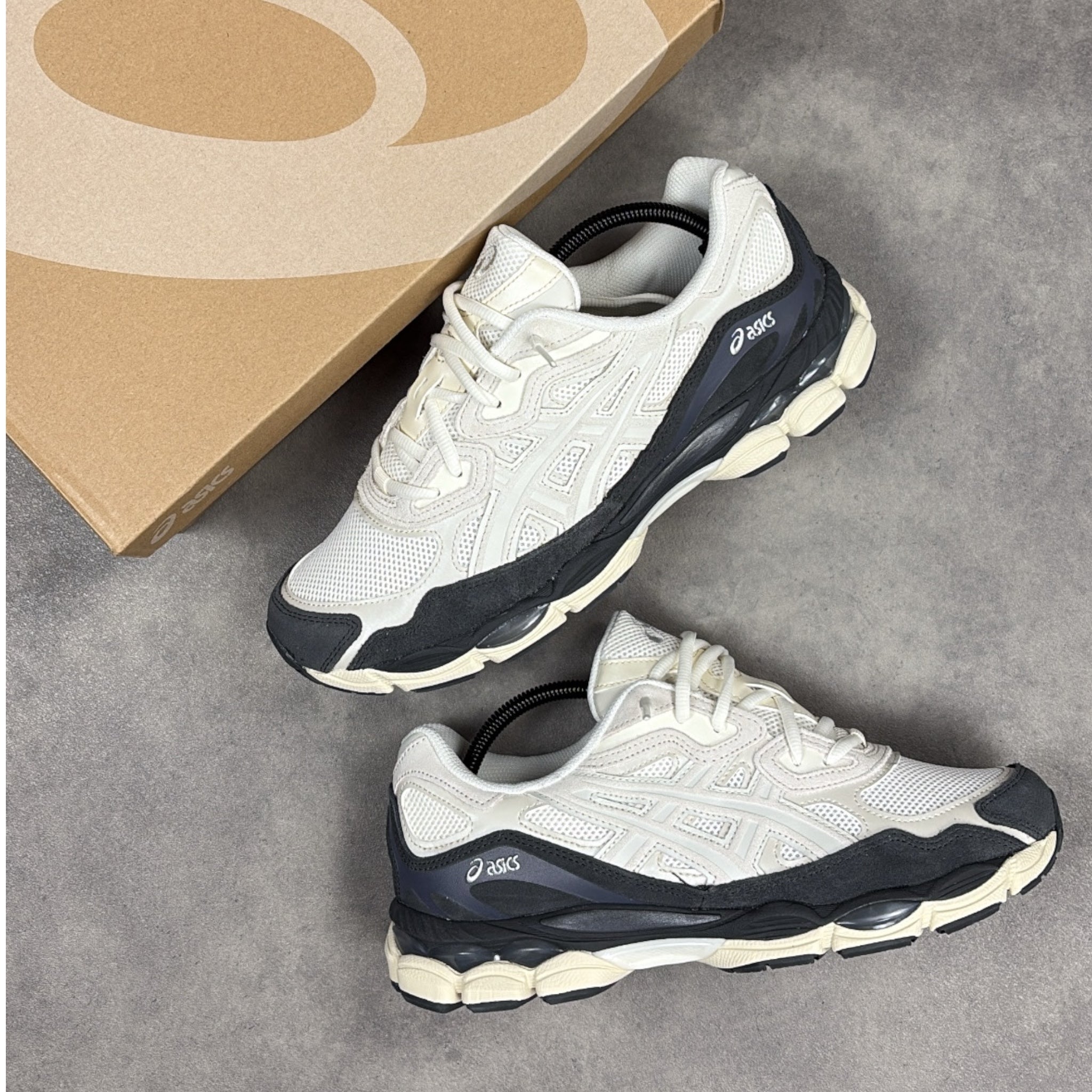 Asics Gel NYC White Smoke Grey – Pristine Fits