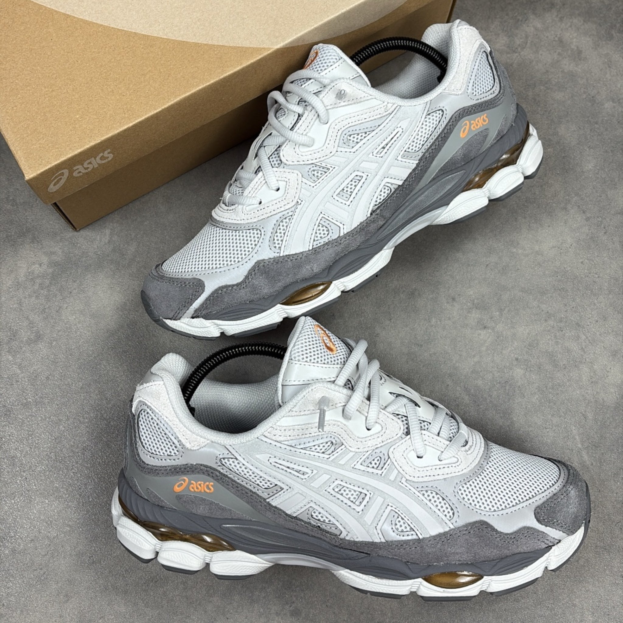 Asics Gel NYC Cloud Grey Cement Grey – Pristine Fits