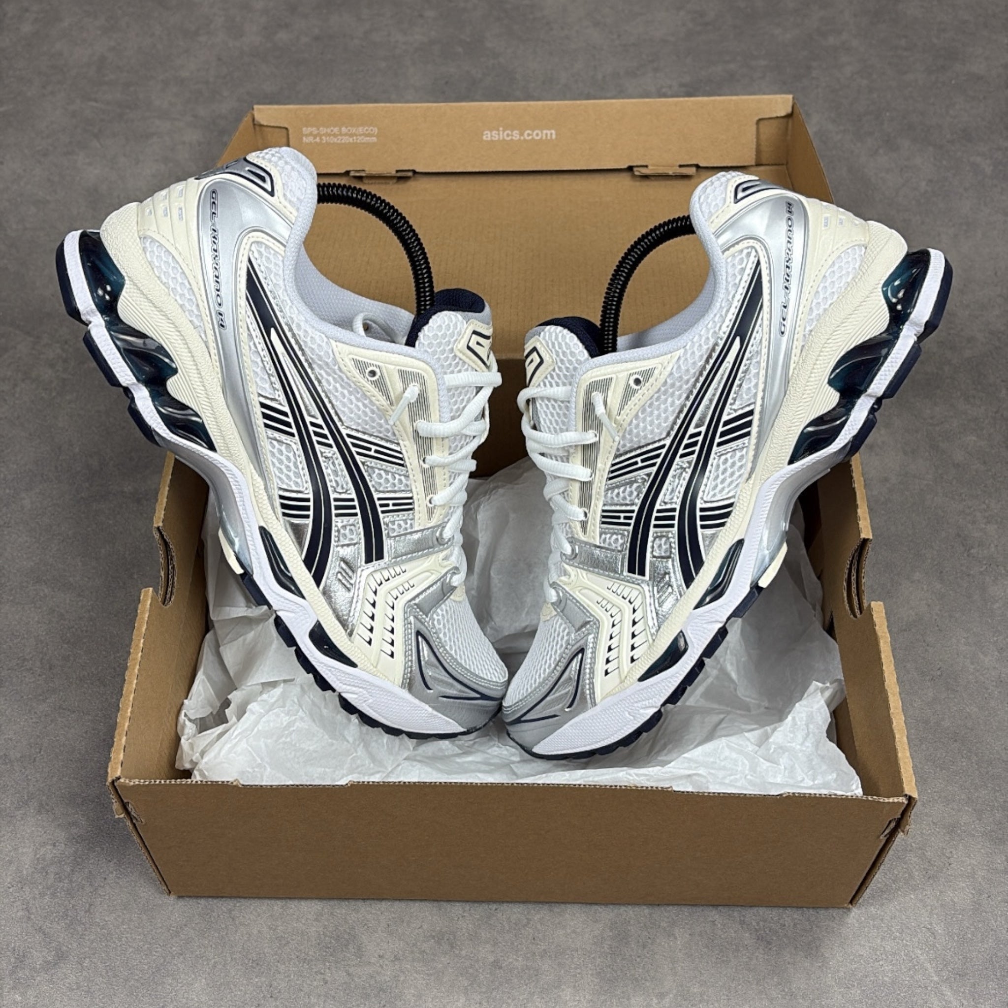 Asics Gel Kayano 14 White Midnight (W) – Pristine Fits