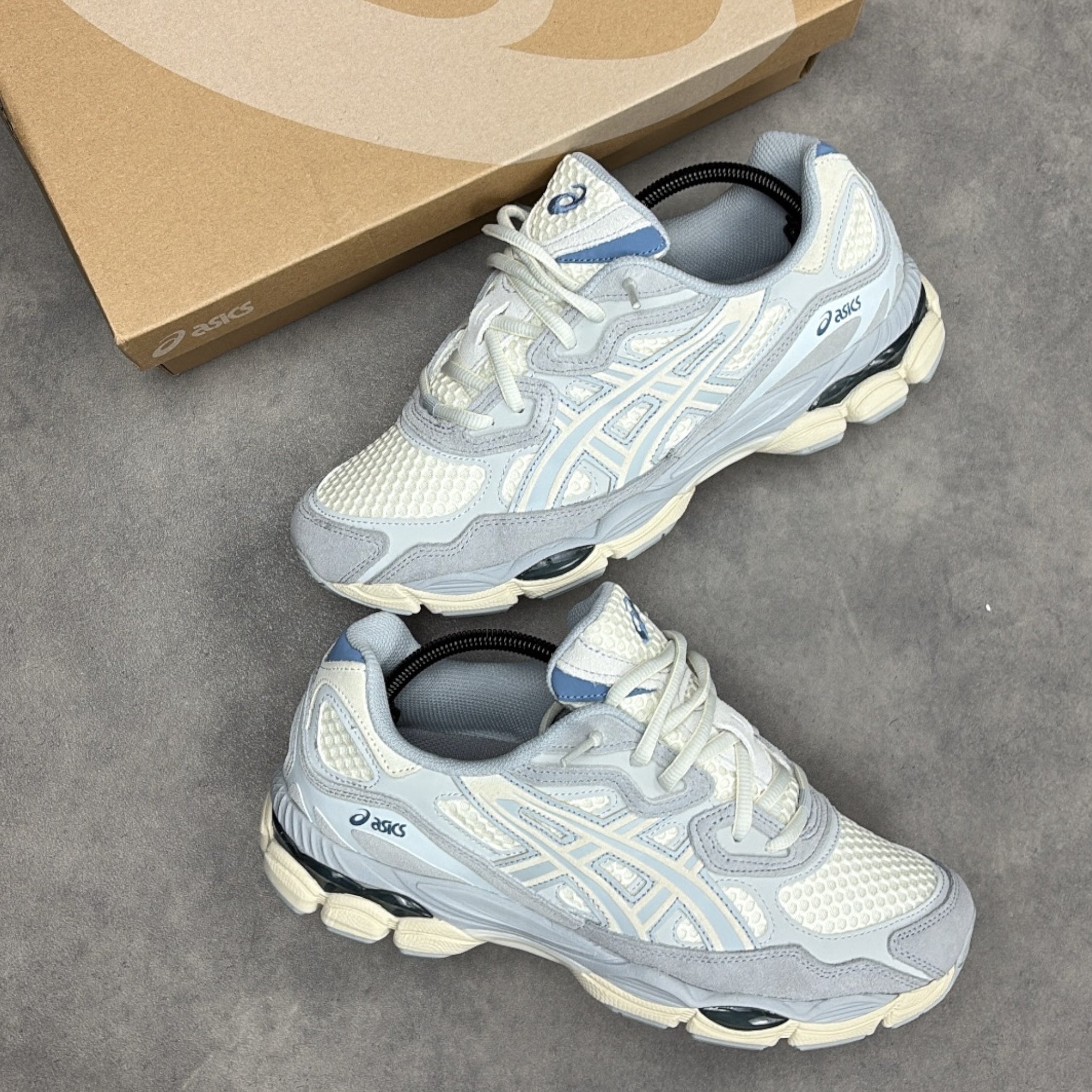 Asics Gel NYC Ivory Mid Grey – Pristine Fits
