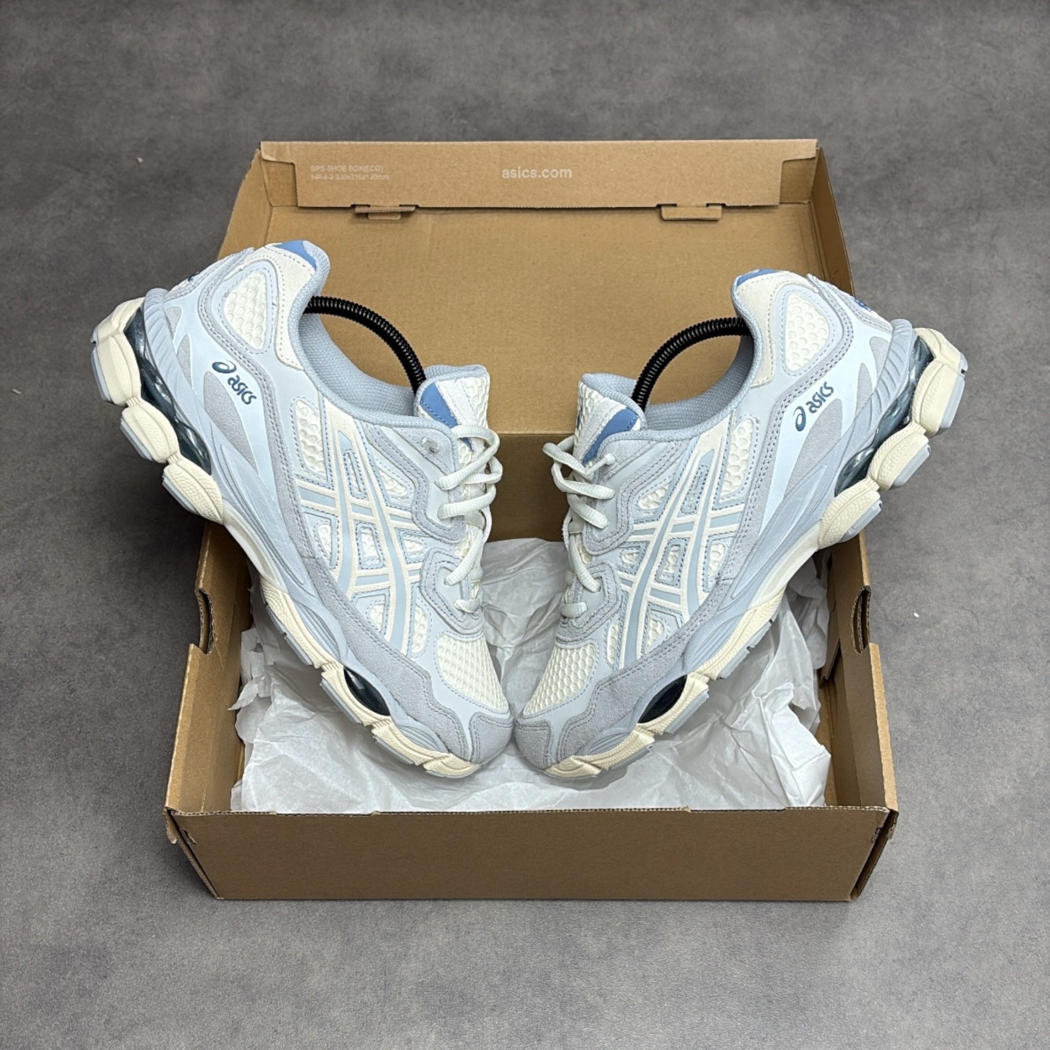 Asics Gel NYC Ivory Mid Grey – Pristine Fits