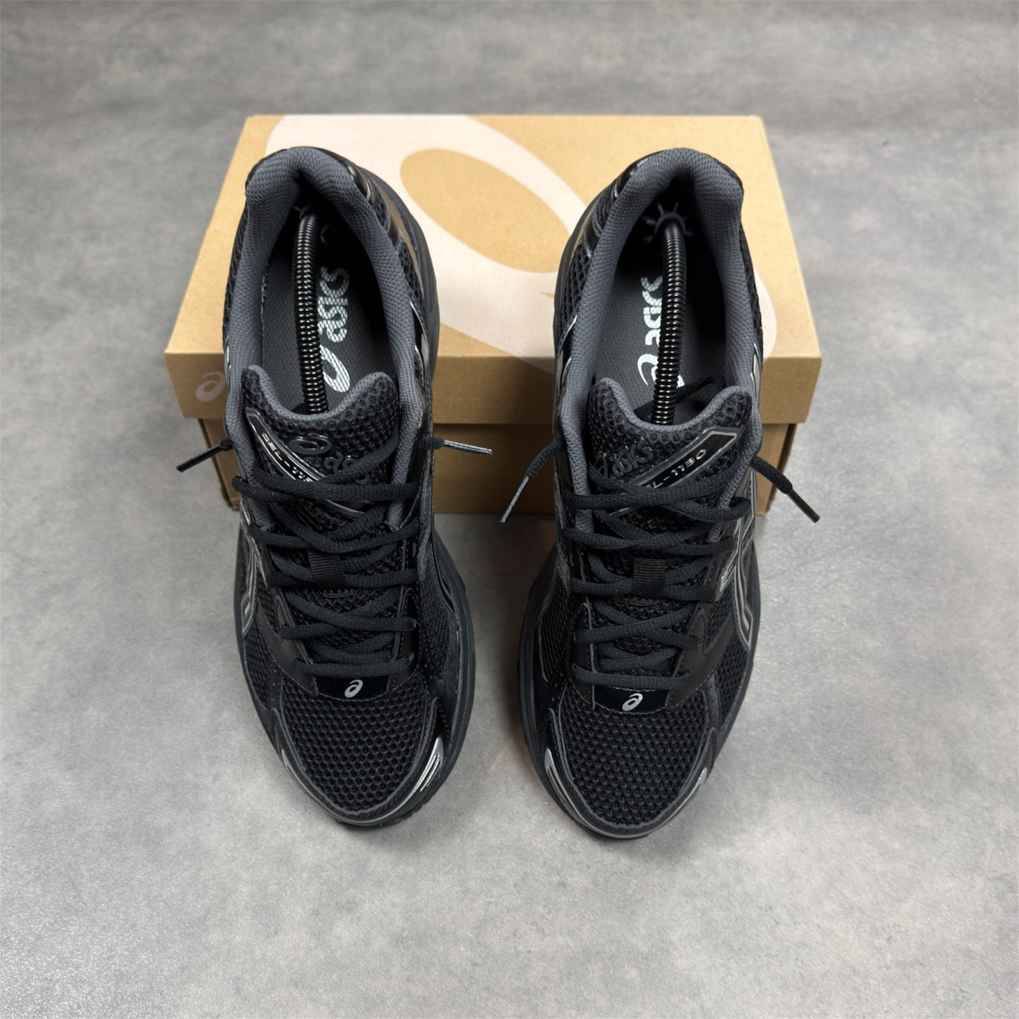 Asics Gel 1130 Black Pure Silver – Pristine Fits