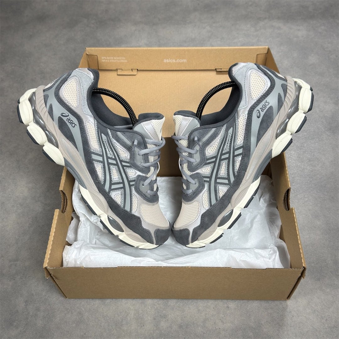 Asics Gel NYC Oatmeal Obsidian Grey
