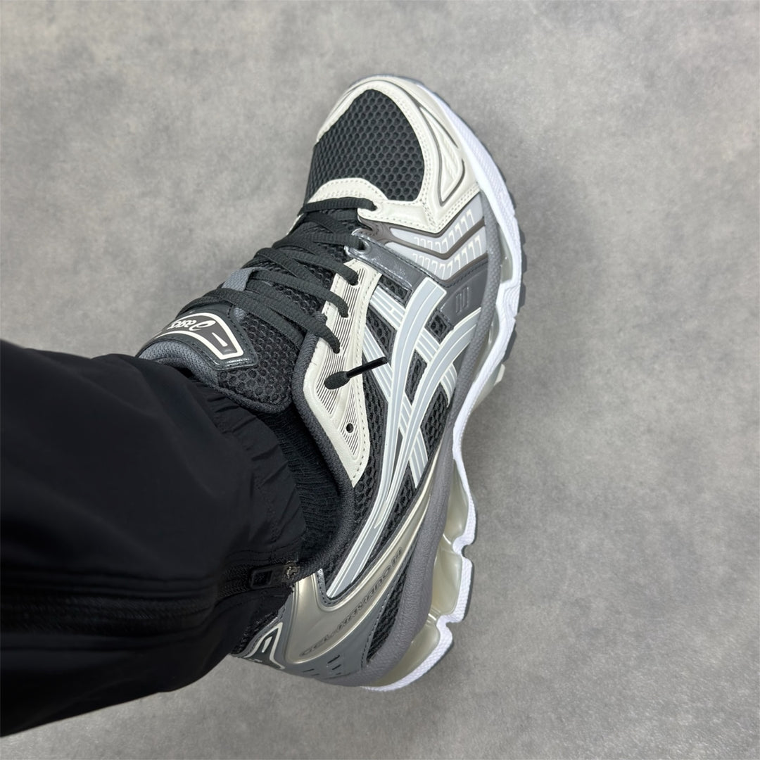 Asics Kayano 14 Obsidian Cement Grey