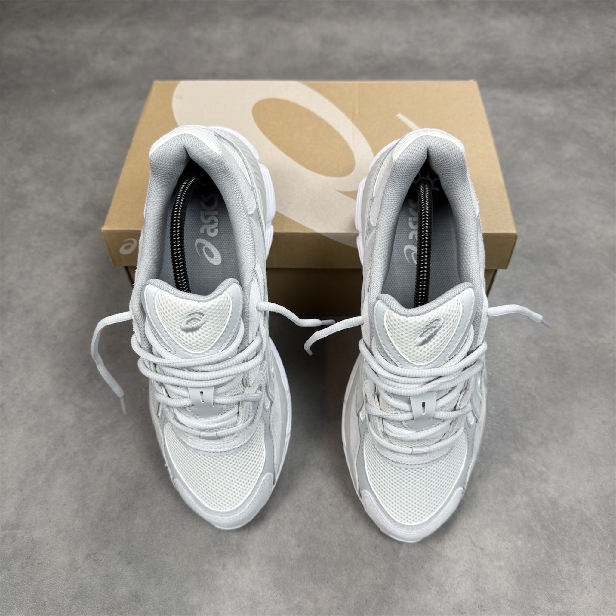 Asics Gel NYC Cream Cloud Grey – Pristine Fits
