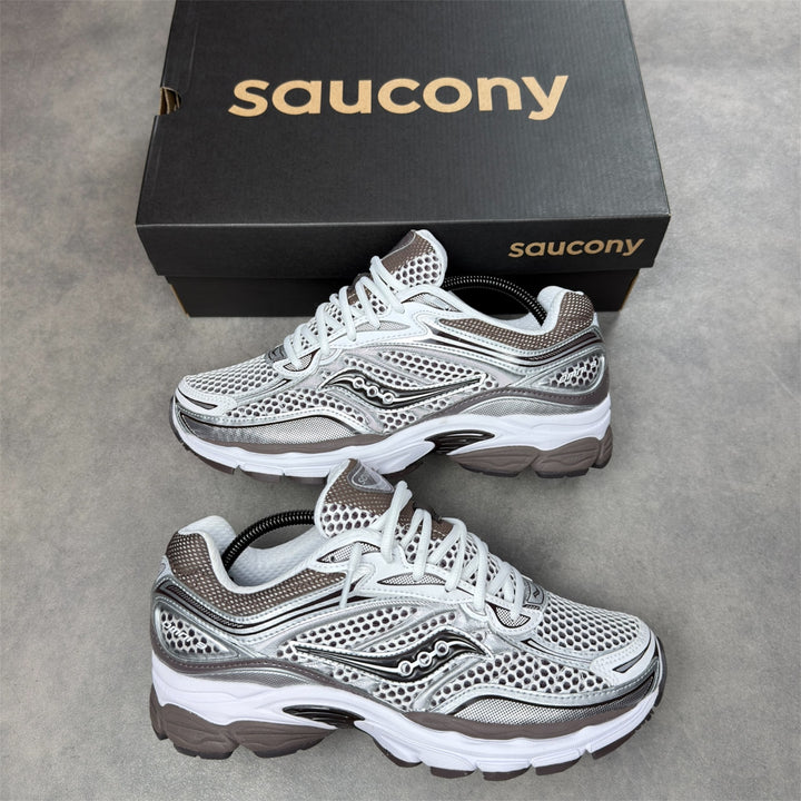 Saucony ProGrid Omni 9 White Brown