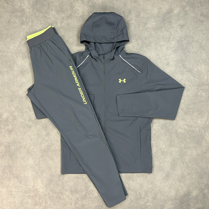 Under Armour Storm Tracksuit - Grey/Green