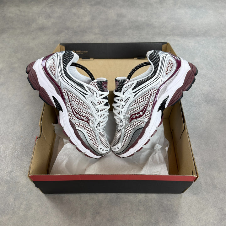 Saucony ProGrid Omni 9 White Maroon