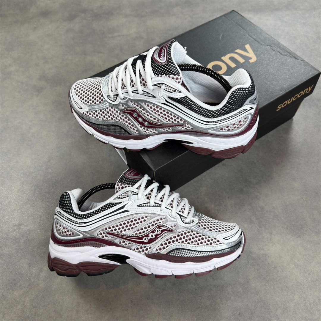 Saucony ProGrid Omni 9 White Maroon