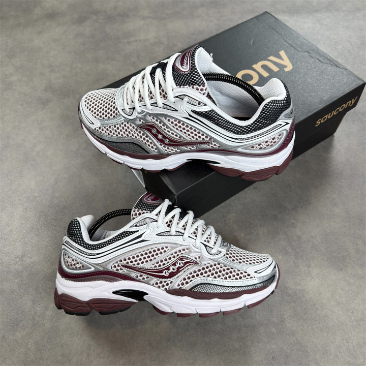 Saucony ProGrid Omni 9 White Maroon