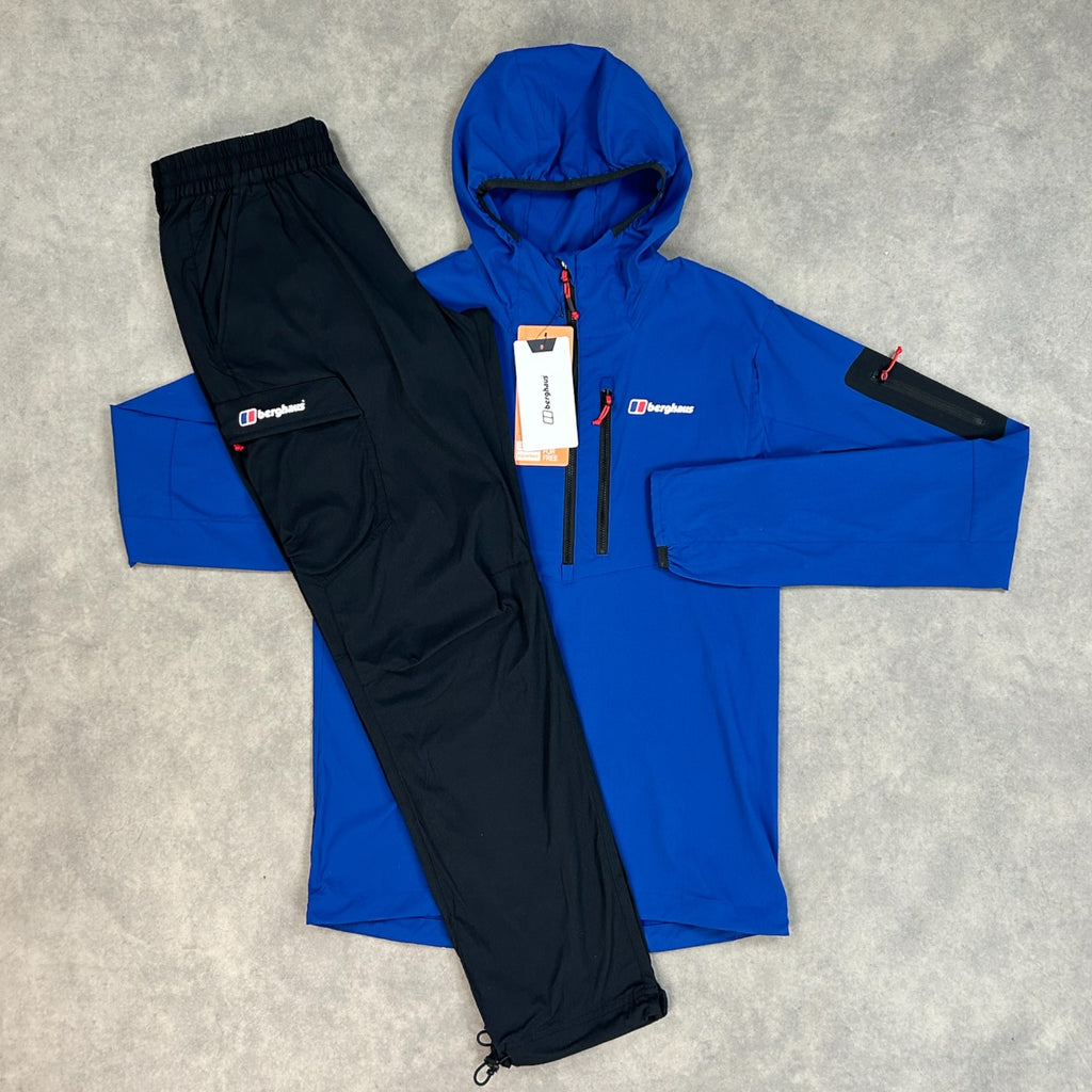 Berghaus 1 2 Zip Tracksuit Blue Black Pristinefitsuk