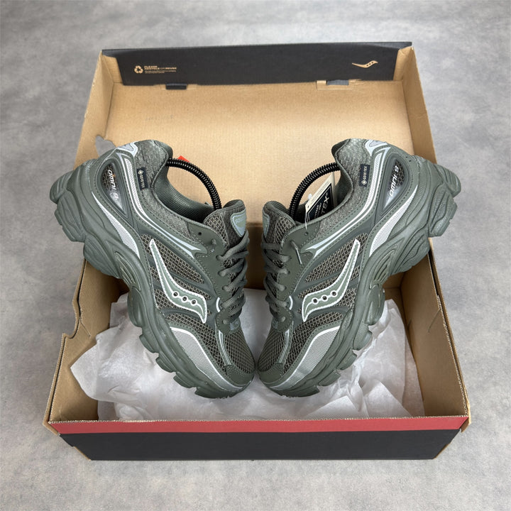 Saucony ProGrid Omni 9 GTX Fatigue Silver