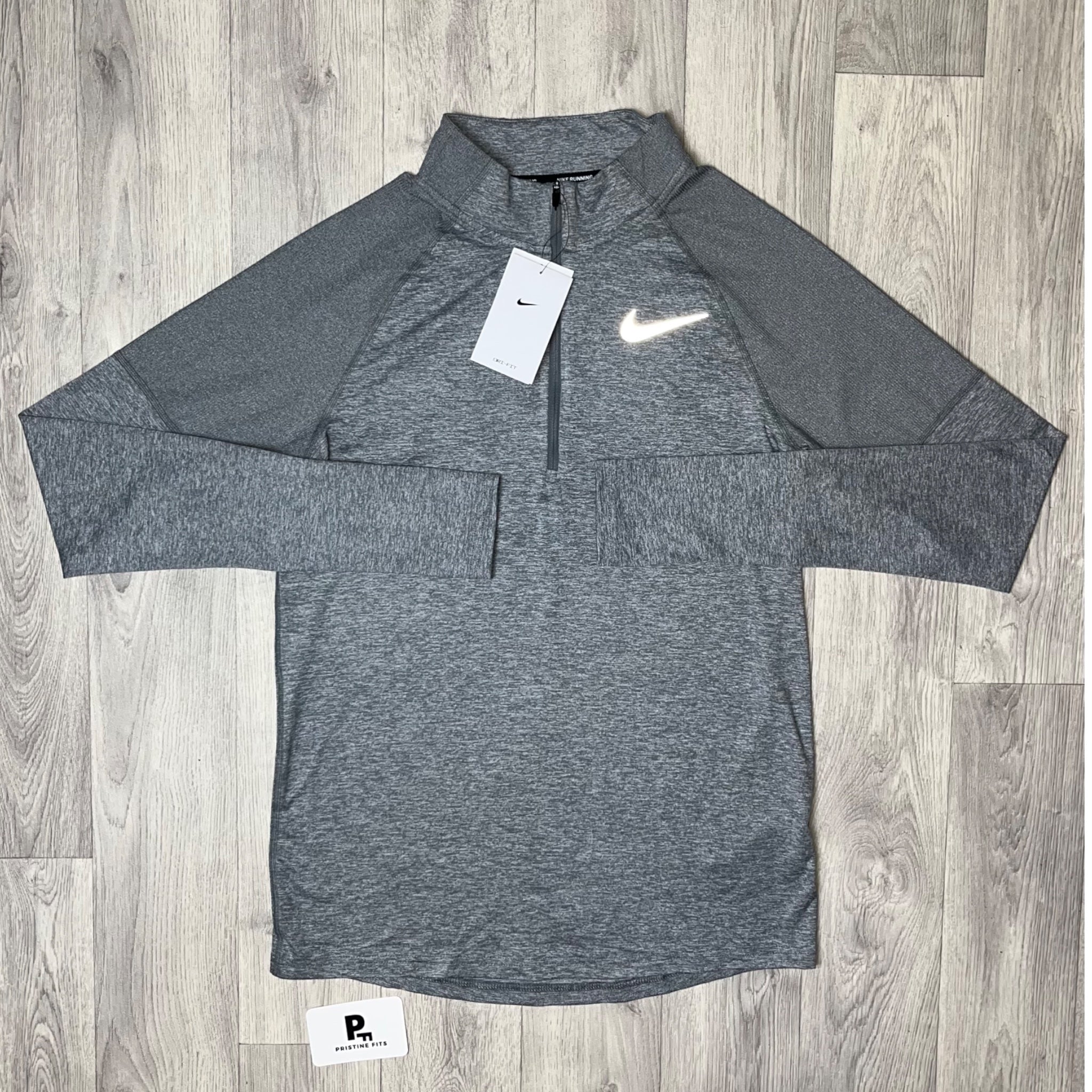 Nike element 2.0 half zip grey sale